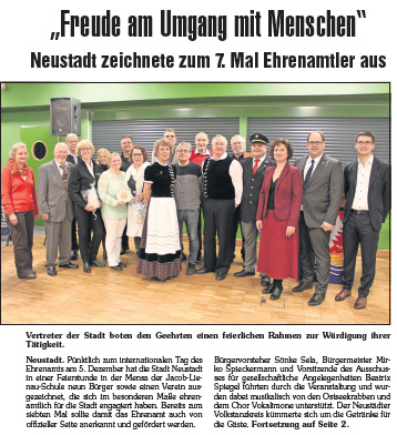 "Freude am Umgang mit Menschen" der reporter vom 12.12.2018